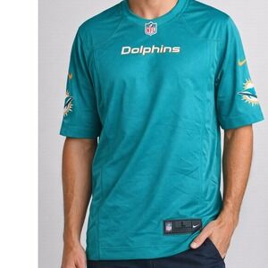 NWOT Nike Miami Dolphins On Field Team Issued Practice Jersey Teal Mens L